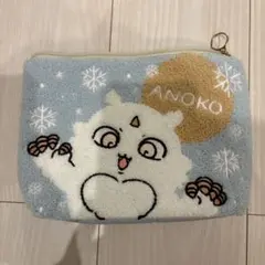 ANOKO 雪だるま ポーチ