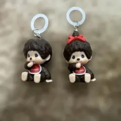 モンチッチ　モンチッチちゃん　めじるしアクセサリー　アンブレラマーカー　2個