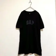 ぼ様専用です　GAP ブラック Tシャツ ロゴ入り刺繍 Mサイズ