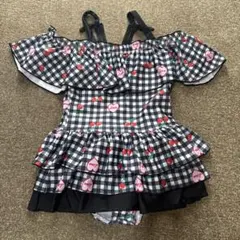 女の子用ワンピース水着 130cm