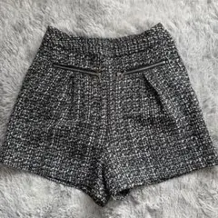 ショートパンツ ツイード