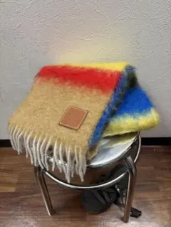 LOEWE ロエベ モヘア マフラー 黒 山田涼介着用品✨️美品！ - メルカリ