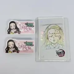 竈門禰豆子 ムビチケ風カード ネームプレート風バッジ