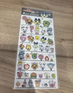 たまごっちパラダイス 4サイズステッカー