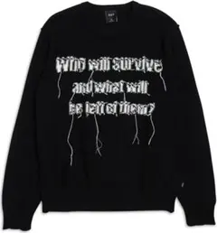 ☆新品未使用【HUF】ニット セーター huf テキサス・チェーンソー 