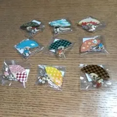 鬼滅の刃　モチーフ　扇子型　キーホルダー　【霞柱 時透無一郎】
