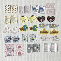 サンリオ フレークシール キティ マイメロ シナモロール キキララ クロミ