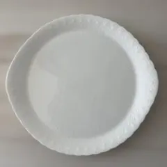 NARUMI ボーンチャイナ シルキー ホワイト 皿