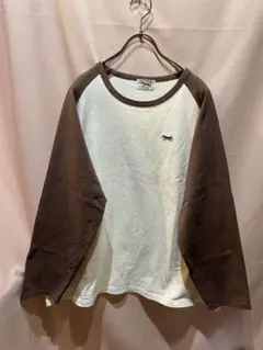 FOX 長袖　Tシャツ　ラグラン　カットソー Fサイズのサムネイル
