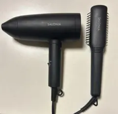 SALONIA ヘアドライヤー＆ストレートヒートブラシスリム