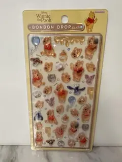 ボンボンドロップシール　くまのプーさん　第二弾