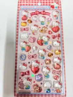 サンスター文具 サンリオボンボンドロップシール ハローキティ 赤S8812098