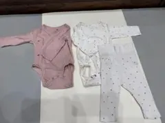 H&M ロンパース パンツセット＋ロンパース1枚セット
