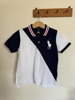 ラルフローレン　Ralph Lauren ポロシャツ ネイビー/ホワイト