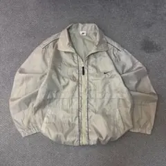 90s NIKE ナイロンジャケット　銀タグ　ドローコード付き　oldnike
