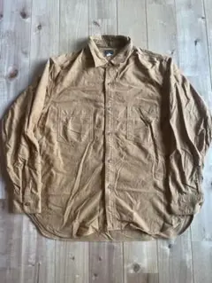 atlast&co atlast シャモアシャツ マスタード 16 1/2