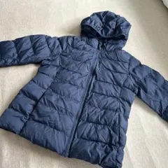 ユニクロ　中綿ジャンパー　130cm 紺・ネイビー