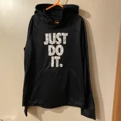 Nike Dri-FIT ブラックパーカー M