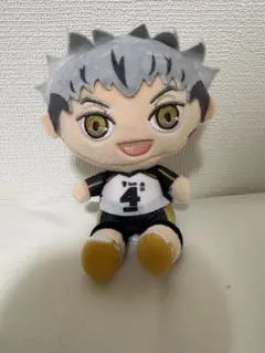 ハイキュー‼︎ ぬいもっちマスコット　フリューくじ　　梟谷高校　4番　木兎光太郎