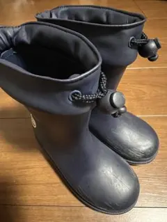 futafuta キッズ用 ネイビー レインブーツ 18.0cmのサムネイル