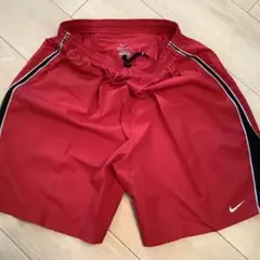 Nike DRI-FIT レッドショーツ Lサイズ