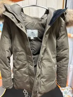 PYRENEX ピレネックス ダウン カーキ 34のサムネイル