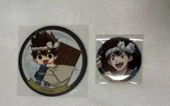 Dr.STONE　ドクターストーン　アモカフェ　特典　コースター　缶バッジ