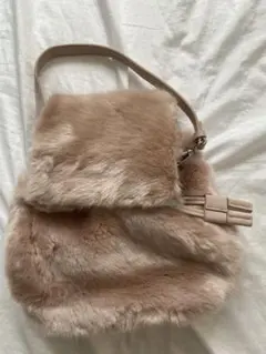 ZARA BASIC collection ショルダーバッグ ファー