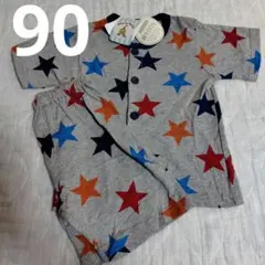 新品半袖パジャマ90　男の子　綿100％
