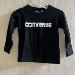 CONVERSE 黒 長袖Tシャツ All Star 80cm