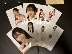 中川智尋 櫻坂46 2026年 振袖 スタイリング制服 生写真 8種コンプ　③