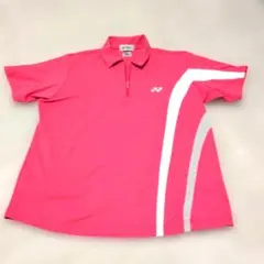 [ヨネックス]　バドミントンウェア 　半袖シャツ 　ピンク　Lサイズ