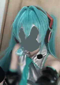 初音ミク セット済みウィッグ コスプレのサムネイル