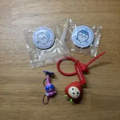 ちいかわ 缶バッジ ピクミン いちごっち セット