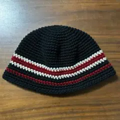 クラッシャーハット クロシェハット バケットハット 帽子 ハンドメイド