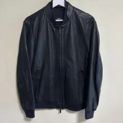 希少2XL 極上ラムレザー⭐️ヒューゴボス レザージャケット 裏地ブルー 濃紺 HUGO BOSS（レザージャケット）のフリマアイテム一覧
