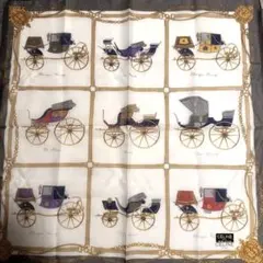 CELINE ハンカチ　馬車デザイン