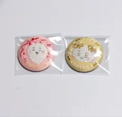 ちいかわ 刺繍缶バッジ ちいかわ シーサー