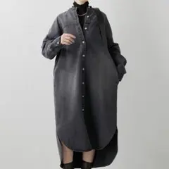 コラージュガリャルダガランテ デニムシャツワンピース Q.anos スタンド