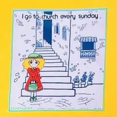 1970年代製キャンディキャンディ昭和レトロハンカチcandycandy少女漫画