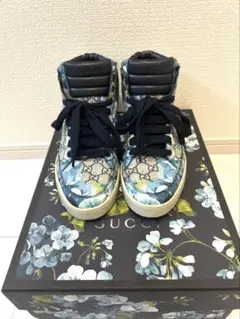 GUCCI ハイカットスニーカー Gucci Basket ハイカット スニーカー | グリーン | FARFETCH JP