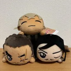 名探偵コナン 諸伏高明　大和勘助　安室透　寝そべりぬいぐるみ　タグ付き