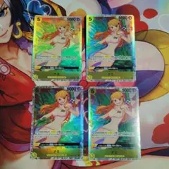 ワンピースカードゲーム　ナミ　OP08-106　4枚セット