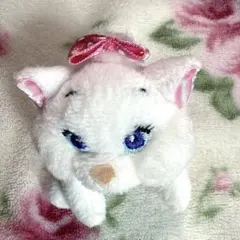 【激レア】平成レトロ✨ディズニーマリーちゃんほっぺ♡もふもふマスコット