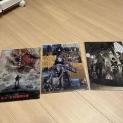 り*様 進撃の巨人 映画クリアファイル A4サイズ3枚セット
