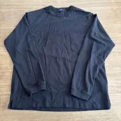BACK NUMBER 長袖カットソー ブラック XL