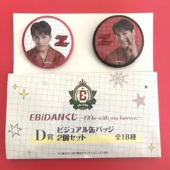 ワンエンオンリー EBiDANくじ ビジュアル缶バッジ TETTA