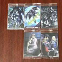 イタジャガ 機動戦士ガンダム ビジュアルアートコレクション　カード　５枚セット