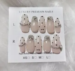 期間限定価格‼️ 韓国 フレンチガーリー ワンホン　大人 量産型 ネイルチップ