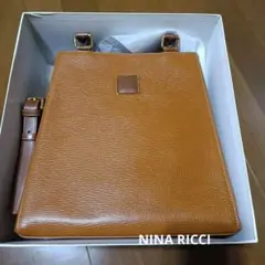 Nina Ricci レザー ショルダーバッグ